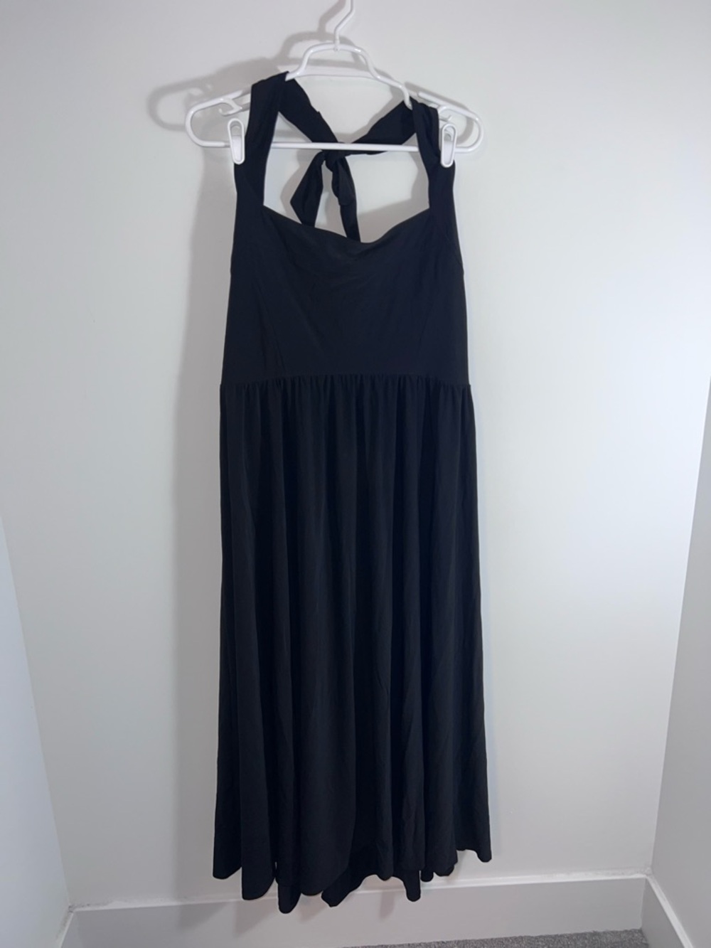 Hill house The Fleur Midi Dress black XL - Picture 3 of 13